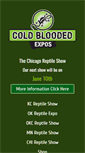Mobile Screenshot of coldbloodedexpos.com